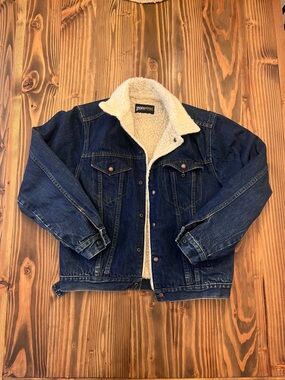 Vintage Sherpa Denim Jacket